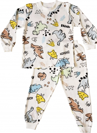 BOBDOG - Toddler Boy Pyjamas - DB-PJ9113-Green Dino