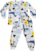 BOBDOG - Kids Boy Pyjamas - DB-PJ9147-Blue Dino
