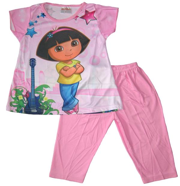 Dora The Explorer - Girl Pyjamas - PJ024 - Girl - Pyjamas